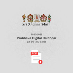 2026-2027 Prabhava Digital Calendar in pdf and .ICS format